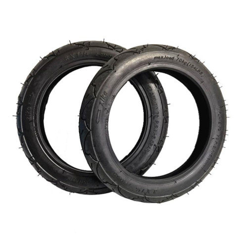 Pneus de scooter électrique 200 x 45 8 pouces, 8 x 1 1/4, accessoires pour poussette, style : pneu extérieur SH1402904-06